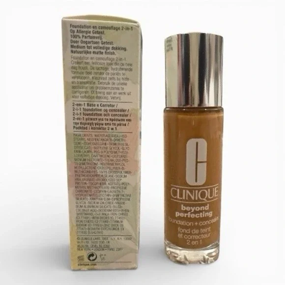 Clinique Beyond Perfecting Foundation + Concealer WN 112 Ginger New - Picture 3 of 6